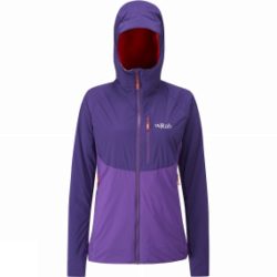 Rab Womens Alpha Direct Jacket Nightshade/ Juniper